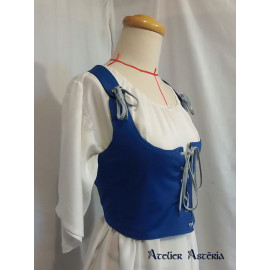 Corselet bleu roi